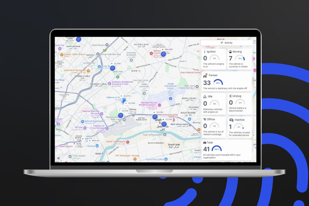 Real-Time Fleet Tracking - Reach